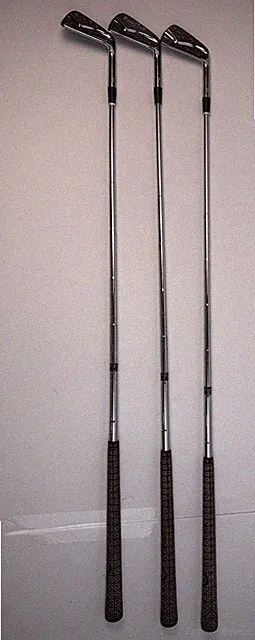 Powerbilt Levelume Iron Set 4, 5, 7 Irons - Steel Shafts - RH