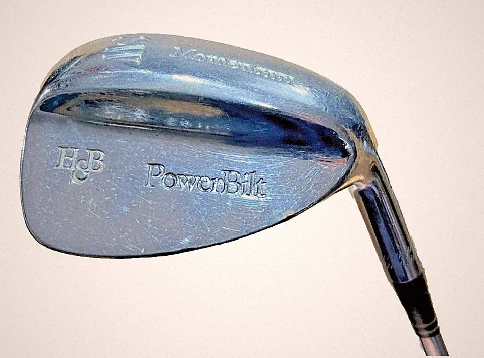 POWERBILT MOMENTUM SAND WEDGE STIFF STEEL TRUE TEMPER SHAFT 36" RIGHT HANDED