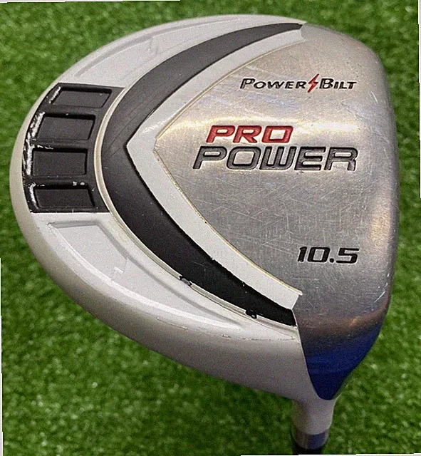 PowerBilt Pro Power Driver 10.5*/ RH/ Regular Graphite ~45.25"/ NEW GRIP/ xx9872