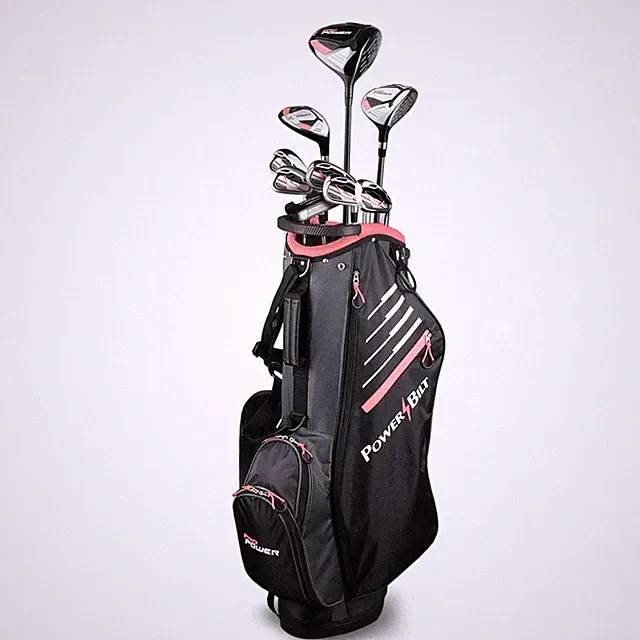 PowerBilt Pro Power Women's Complete Golf Club Set Ladies RH Petite (-1") Length