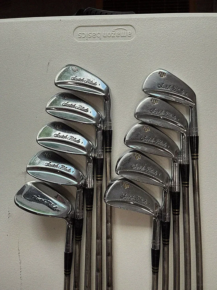 Powerbilt Scotch Blade Iron Set 2-PW, SW TT Dynasty Plus Stiff Flex STD NICE