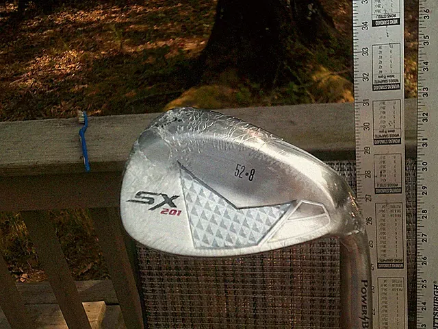 Powerbilt Sx 201 52-08 Gap Wedge.. Brand New .. Steel Shaft... Standard Looky!