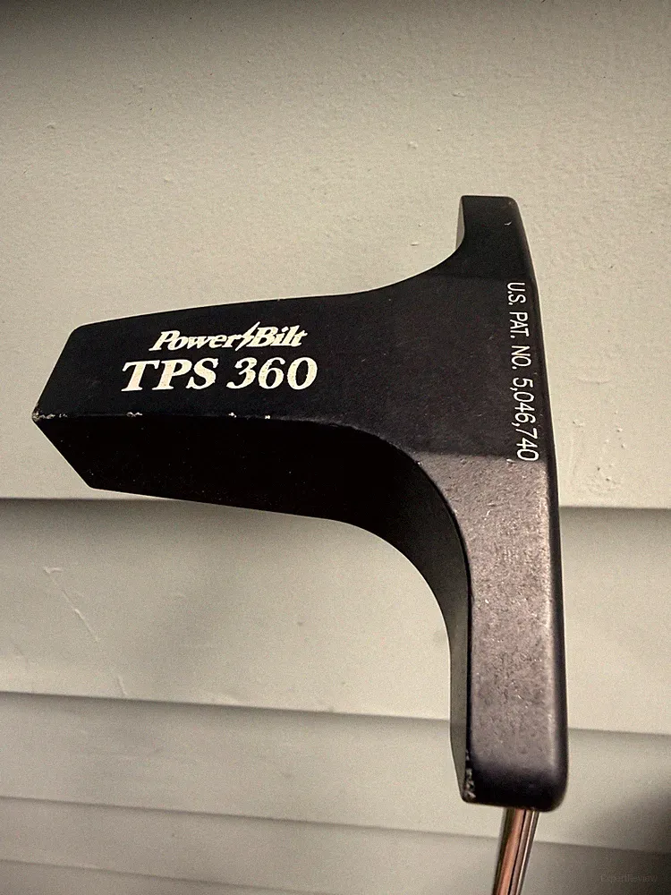 Powerbilt TPS 360 Putter Diamond Milled Face 34” Golf Club RH