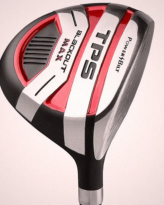 Powerbilt TPS Blackout Max Men's Fairway 7 Wood - RH - New!