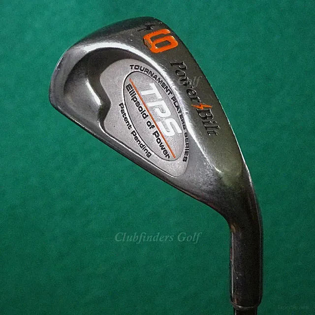 PowerBilt TPS Ellipsoid of Power Single 9 Iron Dynasty Plus Steel Regular