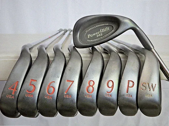 PowerBilt TPS Gunmetal Iron Set 3-SW