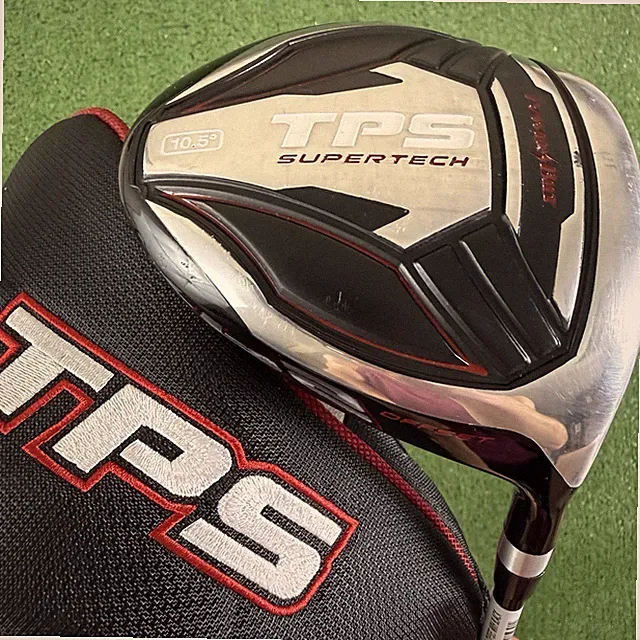 Powerbilt TPS SuperTech Black Driver 10.5° Graphite M Senior Flex Offset 45”