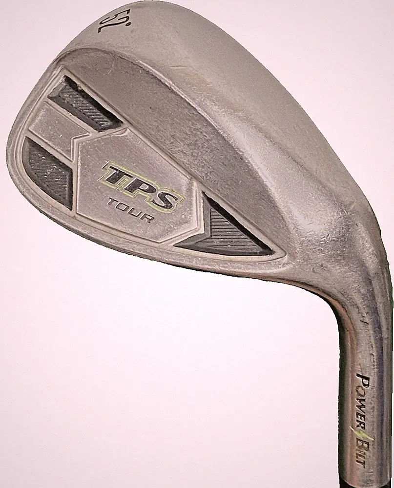 PowerBilt TPS Tour Gap Wedge 52*8 RH Stiff Steel 35" Nice Oversize Lamkin Grip