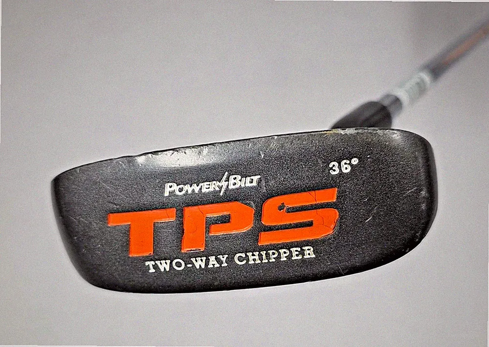 PowerBilt TPS Two-Way Chipper 36 Degree MRH Golf Club Steel Shaft 1272
