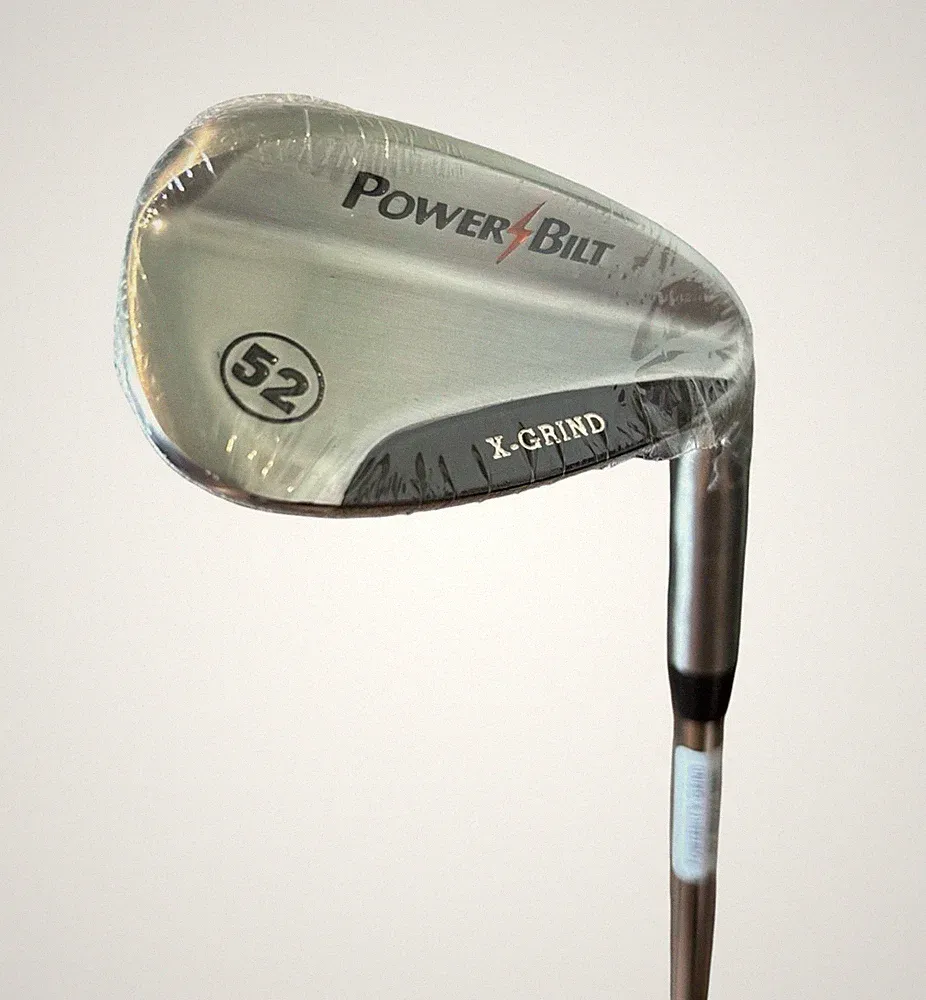 Powerbilt X-Grind 52 Degree Gap Wedge Right Hand Brand New 35.5"