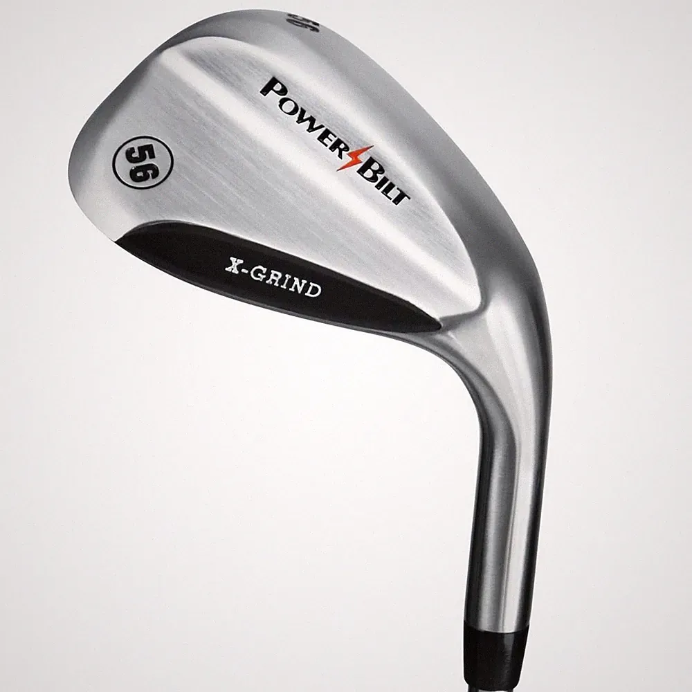 Powerbilt X-Grind Classic Satin Finish Wedge MRH - 52° Loft - Gap Wedge