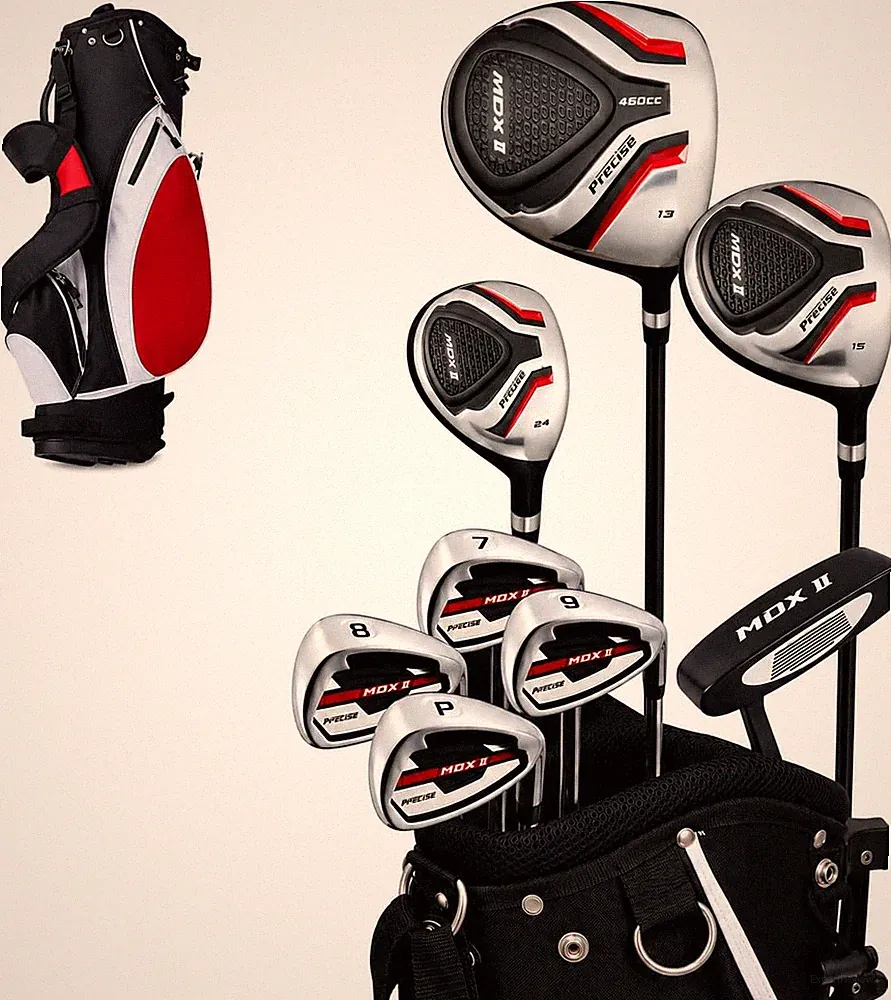 Precise Complete Teen Golf Club Set for Ages 13–16 – Includes Titanium Driver, S