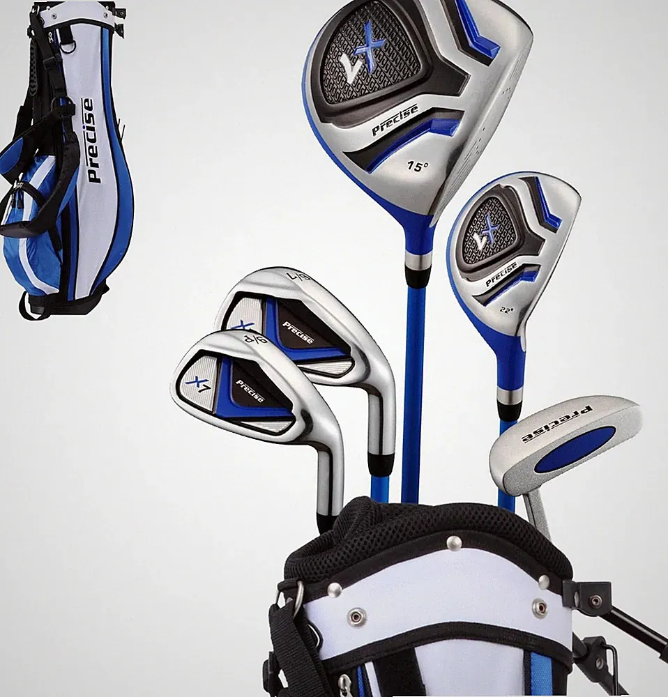 PRECISE Junior Golf Set Right Hand 9-12 Complete Stand Bag