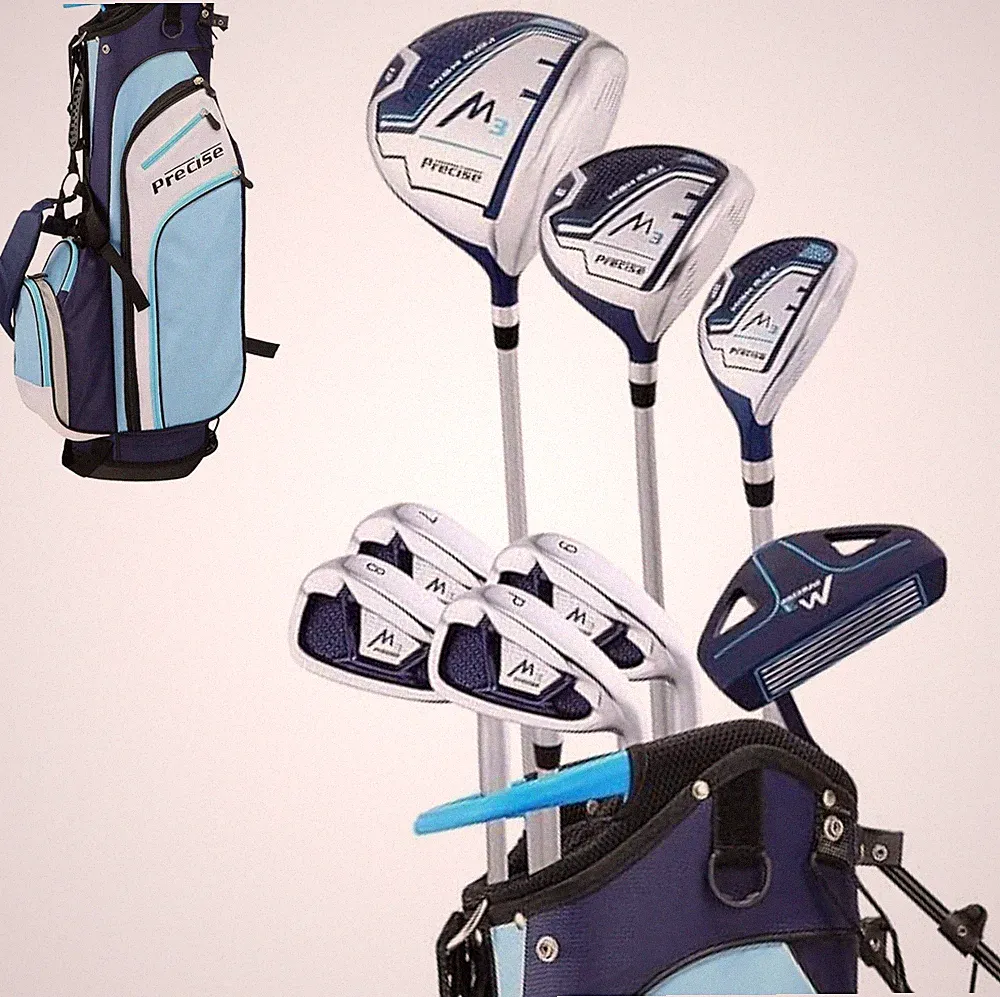 Precise M3 Complete Womens Golf Clubs Set, Includes Driver, Fairway, Hybrid, 7-P