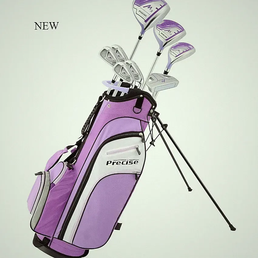 Precise M3 Petite Women’s Right Handed Complete Golf Club Set, Stylish Purple