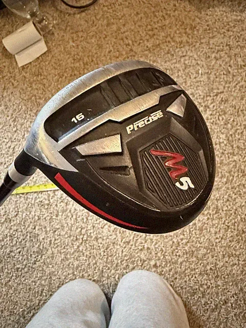 Precise M5 15° Fairway Wood – Graphite Shaft R-Flex – Right Hand