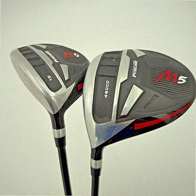 Precise M5 460cc Driver Graphite R FLEX + M5 15° Wood 43.5" Shaft READ