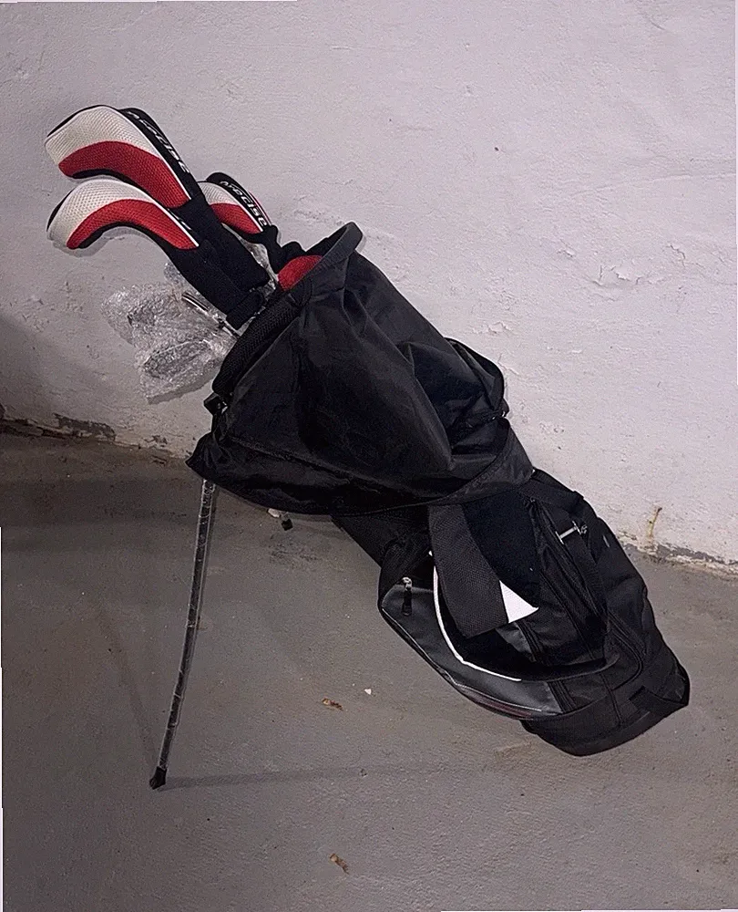 Precise M5 Complete Golf Club Set 10 Clubs Black Red White with Bag