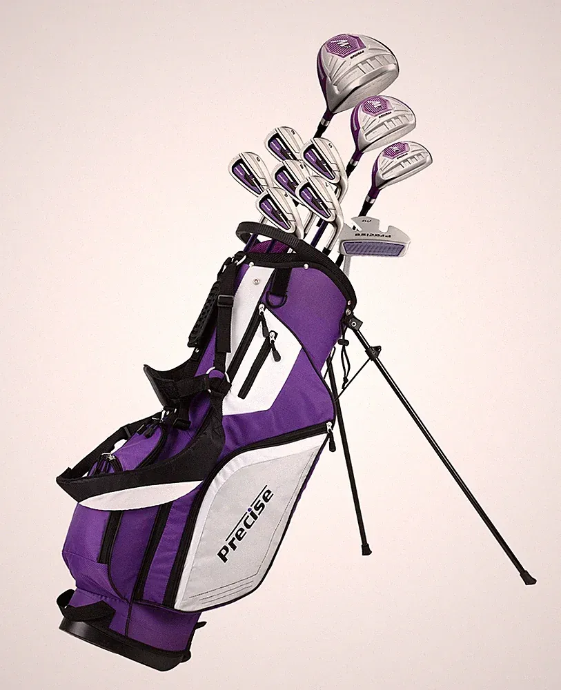 Precise M5 Complete Womens Golf Clubs Full Set Left Handed Golf Set for Wome...