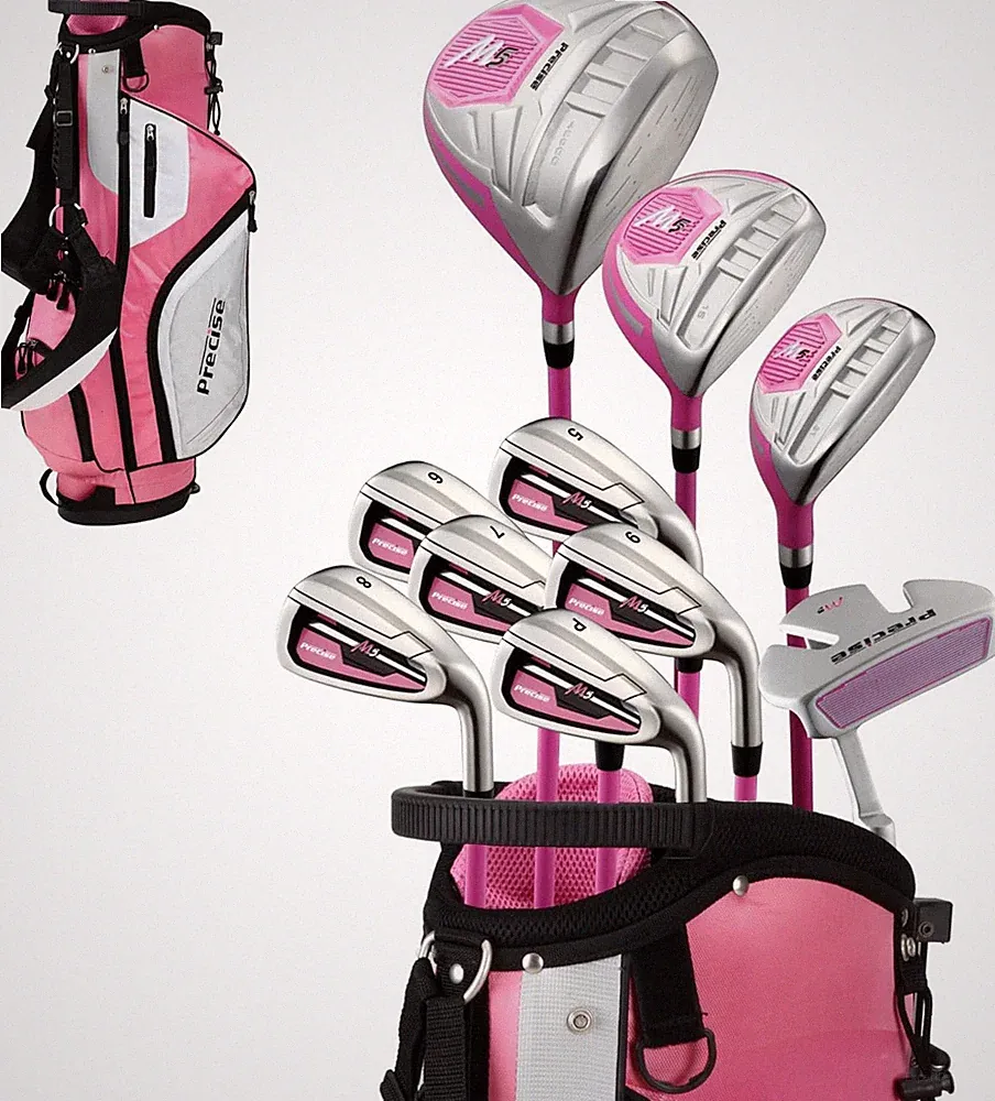 Precise M5 Womens Golf Clubs Full Set Pink