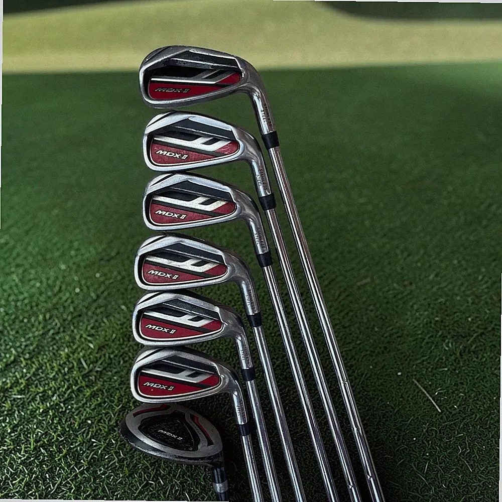 PRECISE MDX II GOLF Iron SET 5 6 7 8 9 PW & a Hybrid Graphite & Steel Shaft RH