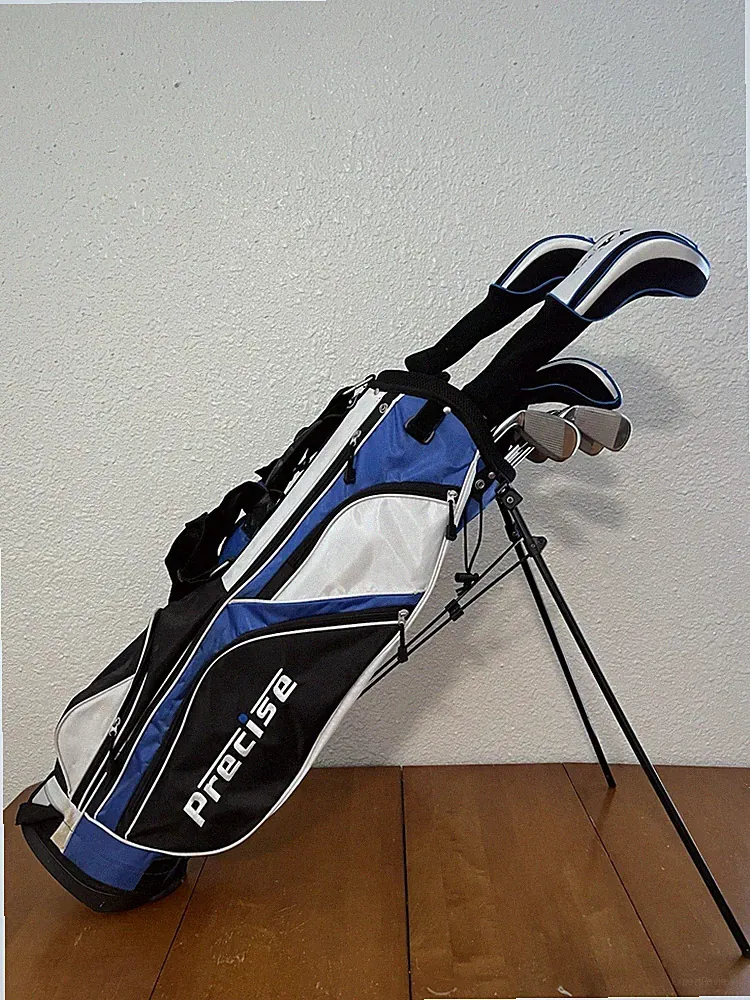Precise NX 460 Junior Golf Club Set RH Stand Carry Bag Graphite True Temp R Flex