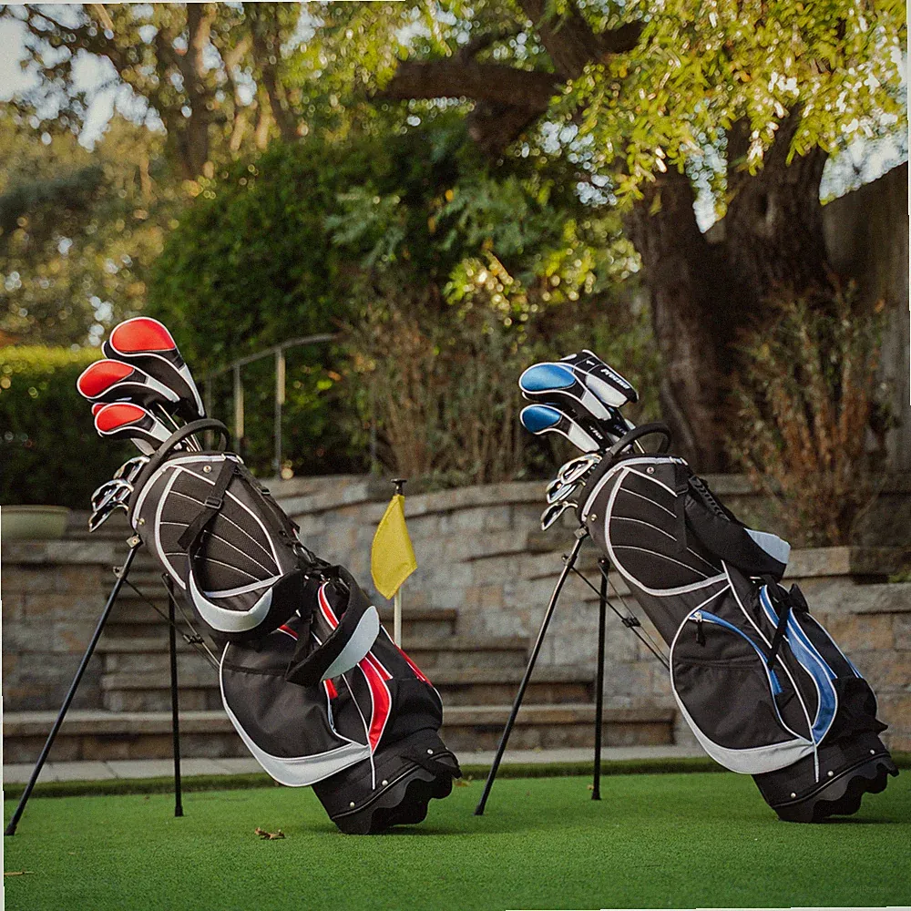 Precise S7 Men's Complete 18 Piece Golf Club Package Set - 2 Colors & 2 Sizes