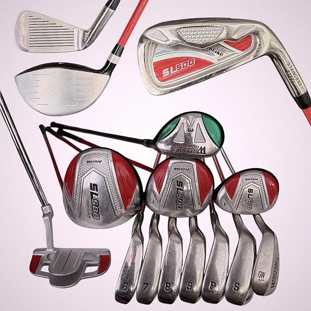Precise SL500 Warrior Women’s & Reg Flex RH Full Golf Club Set Graphite & Steel