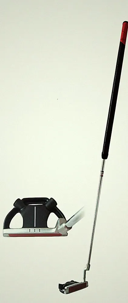 Precise SP-009 Stainless Steel 42” Belly Putter w/ 21” Putter Grip and True Temp