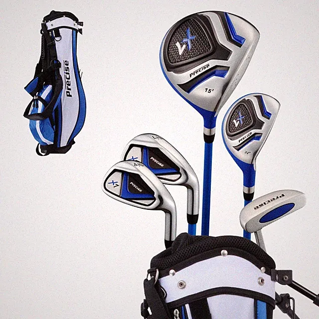 Precise X7 Junior Complete Kids Golf Clubs Set Boys & Girls Right Handed Kid...