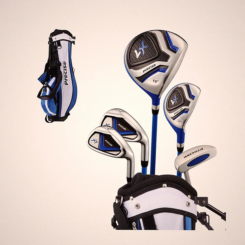 Precise X7 Kids Golf Clubs Set – Boys’ & Girls’ Junior Golf Se