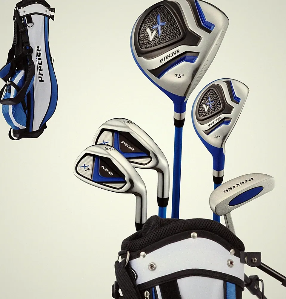 Precise X7 Kids Golf Clubs Set Junior Graphite Shafts
