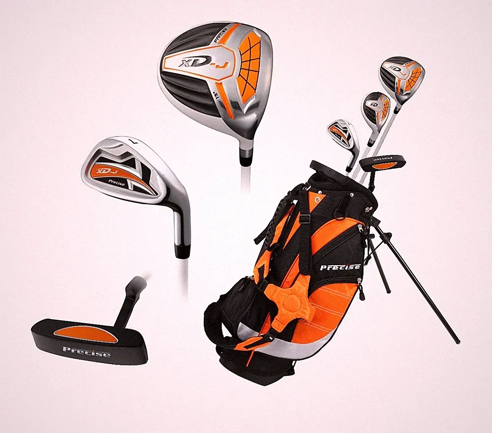 Precise XD-J Junior Complete Golf Club Set for Children Kids - 3 Age Groups Boys