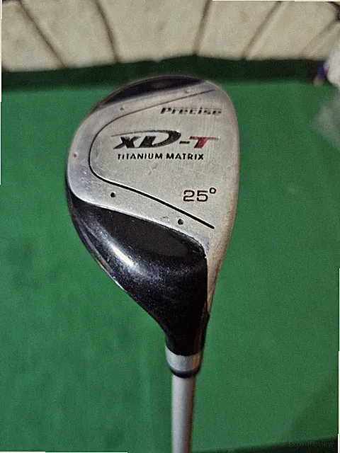 Precise XD-T 25° Titanium Matrix 5 Hybrid / Ladies Flex Graphite Shaft / RH