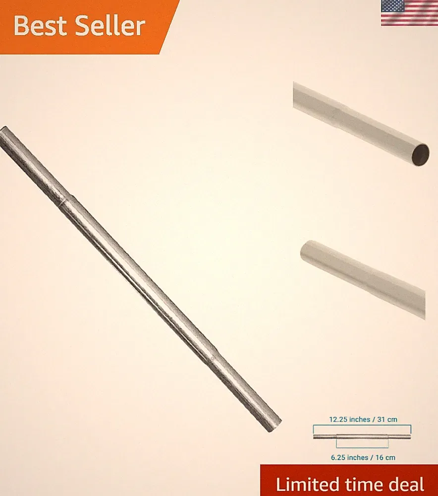 Precision 0.600" Steel Shaft Extender for Putter Golf Clubs - Silver Finish
