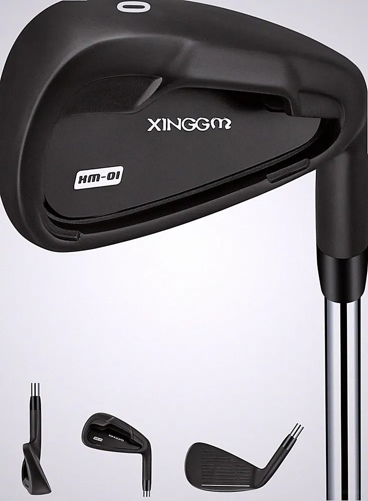 Precision CNC Golf Iron - Right Hand Stiff Flex with 15-Degree Loft Design