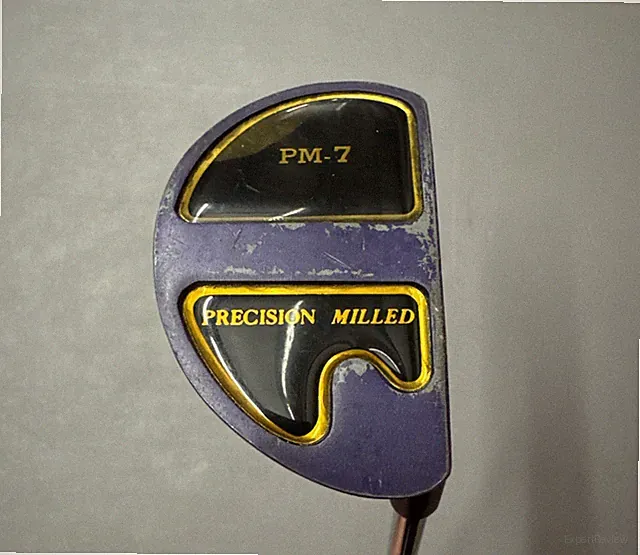 Precision Milled PM-7 Mallet Putter 35" Right Handed - Pink Grip, metal shaft