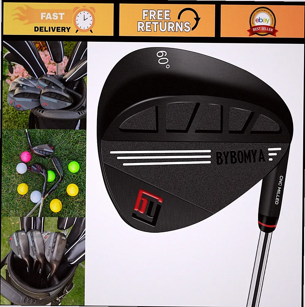 Premium Forged Golf Wedges 50°-60° Set or Individual - Lob, Sand, Gap Wedge, Rig