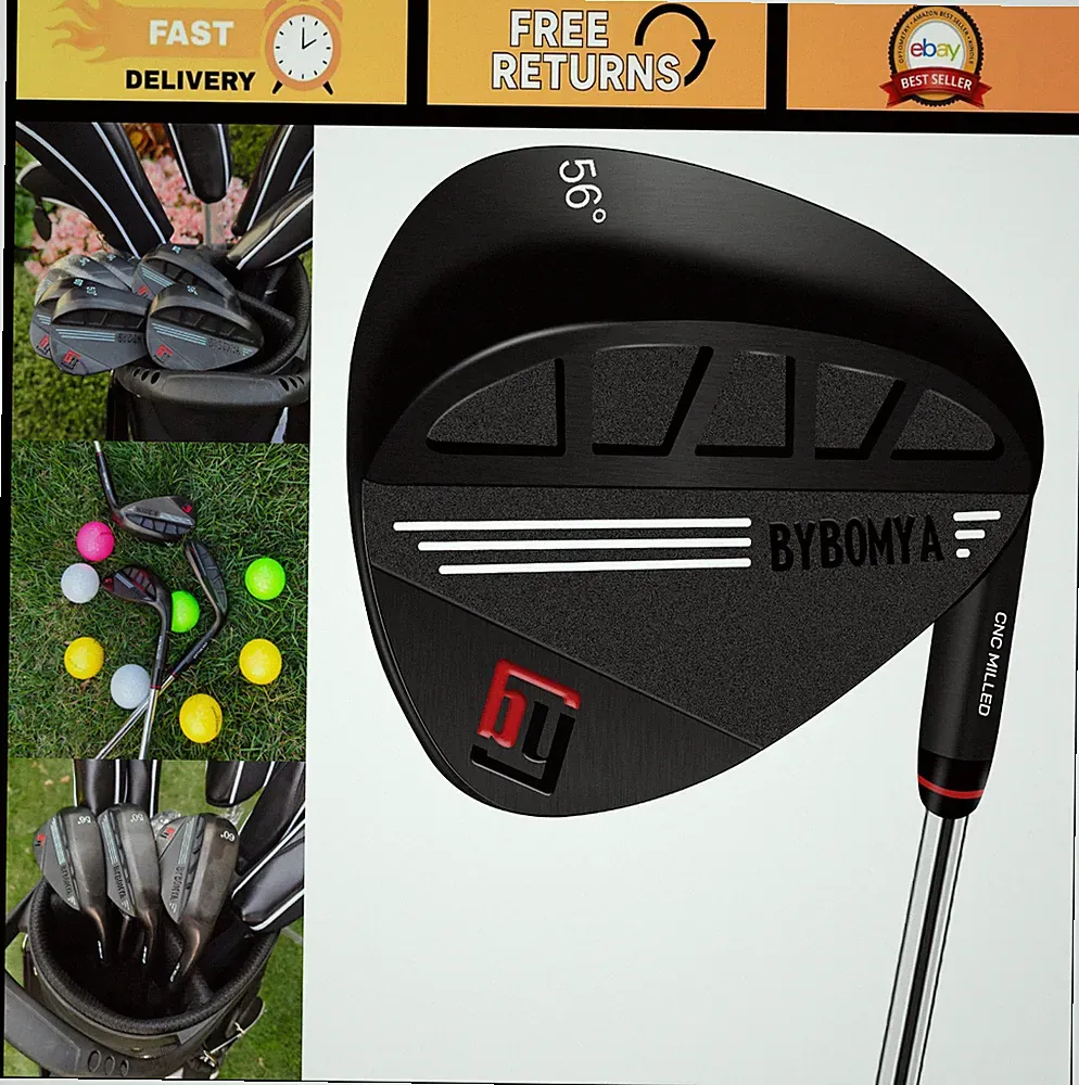Premium Forged Golf Wedges 50°-60° Set or Individual - Lob, Sand, Gap Wedge, Rig