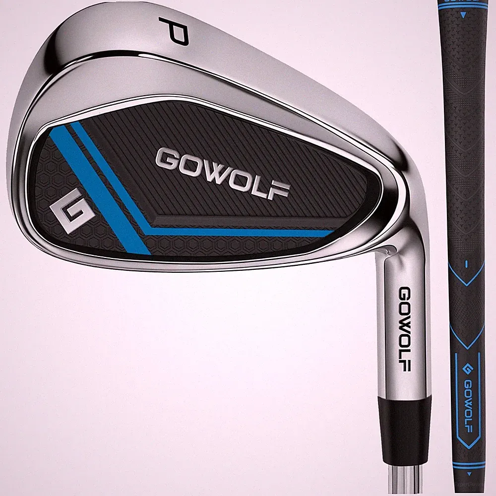 Premium Golf Iron Set or Single Irons (5-9, PW) for Men - Right Hand, 95g Steel