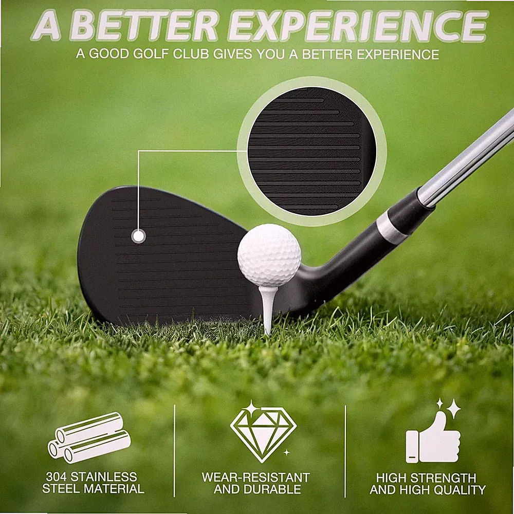 Premium Golf Wedge Set - 60 Degree Right Hand Forged for Spin & Control