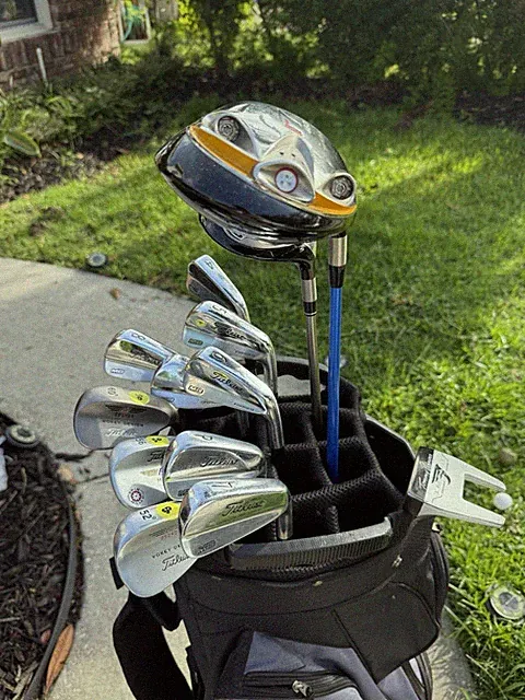 Premium taylormade/titleist golf set