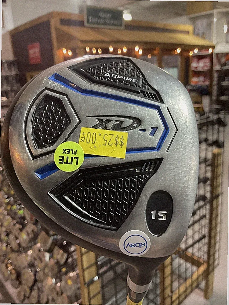 Preowned XD-1 Aspire 15° Golf Fairway 3 Wood Dynamic Tech. UniFlex Graphite