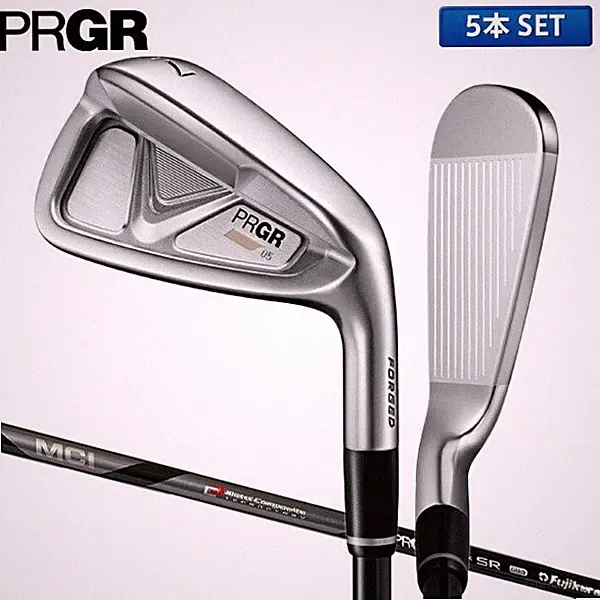 PRGR 05 iron Set 7-9+PwAw 5p RH MCI FOR PRGR graphite Flex R2 (senior) New