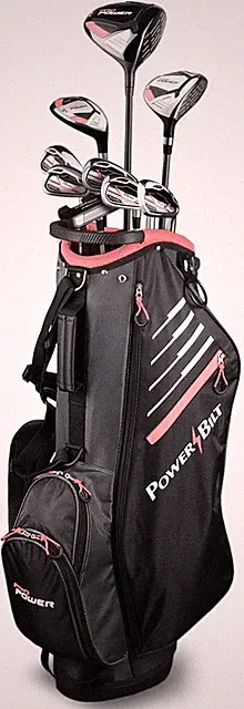 Pro Power Women's Complete Golf Club Set - Right/Left Handed, All Heights