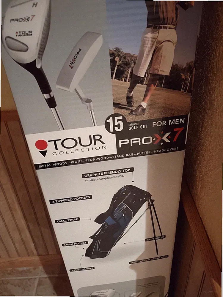 Pro-x-7 Tour Collection 15 piece golf set - Box Never Opened