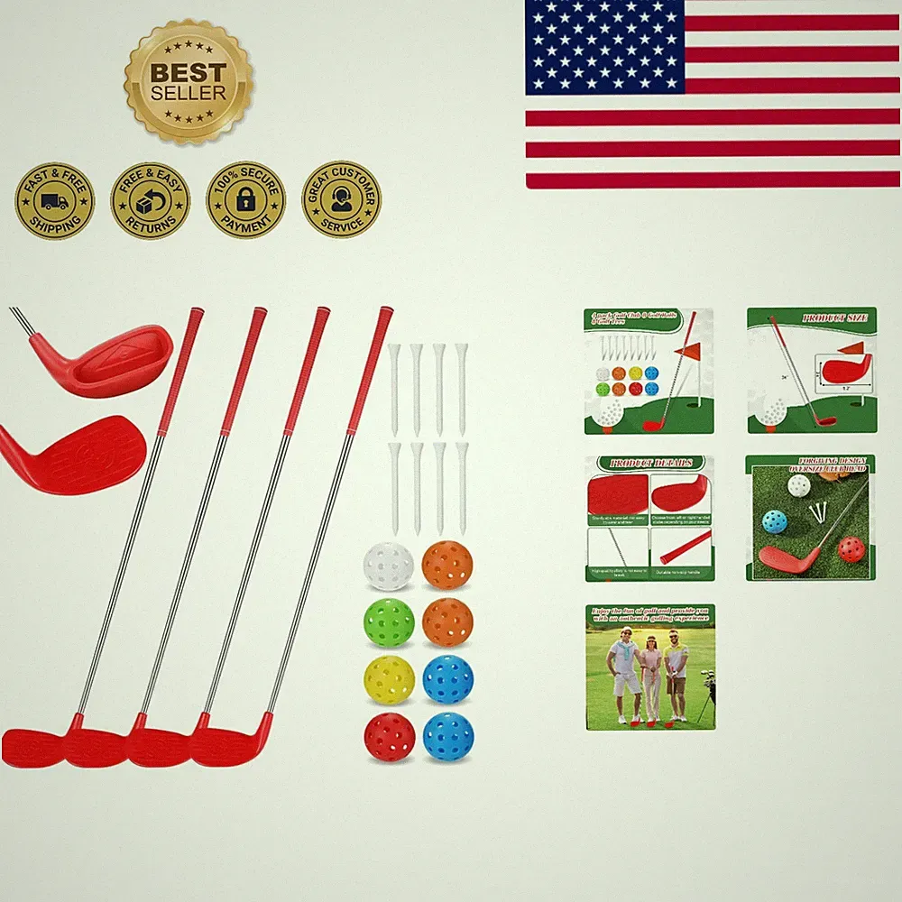 Professional Feel 36” Golf Club Set - Ideal Gift for Enthusiasts and Beginners