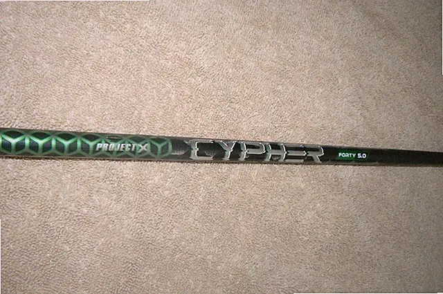 Project X Cypher 40 gram 5.0 Senior flex for Callaway Driver-shaft only