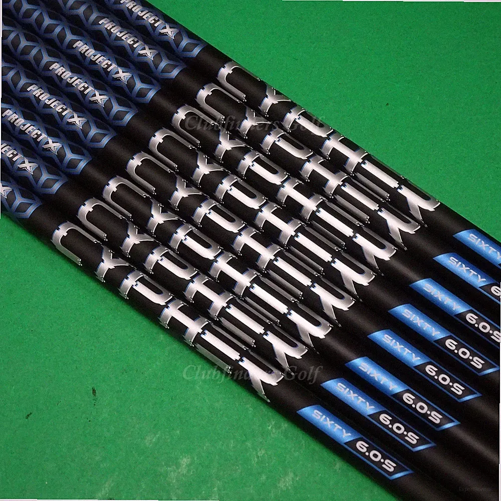 Project X CYPHER Sixty 6.0-S .370 Stiff 39" Iron / Hybrid Shafts SET OF 8
