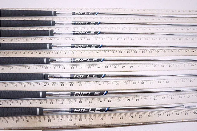 Project X Rifle Tour Flight 5.0 105g Regular 33"-36" Iron Shaft Set Pulls 6392